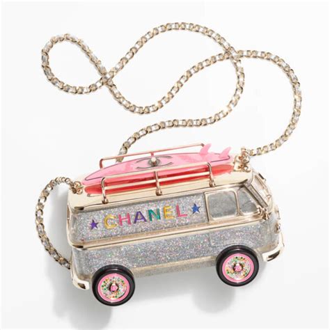 chanel vw bus bag price|chanel mini van bag.